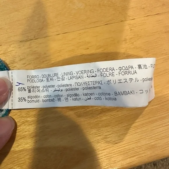 Zara Floral Green and Blue Dress - Picture 4 of 5